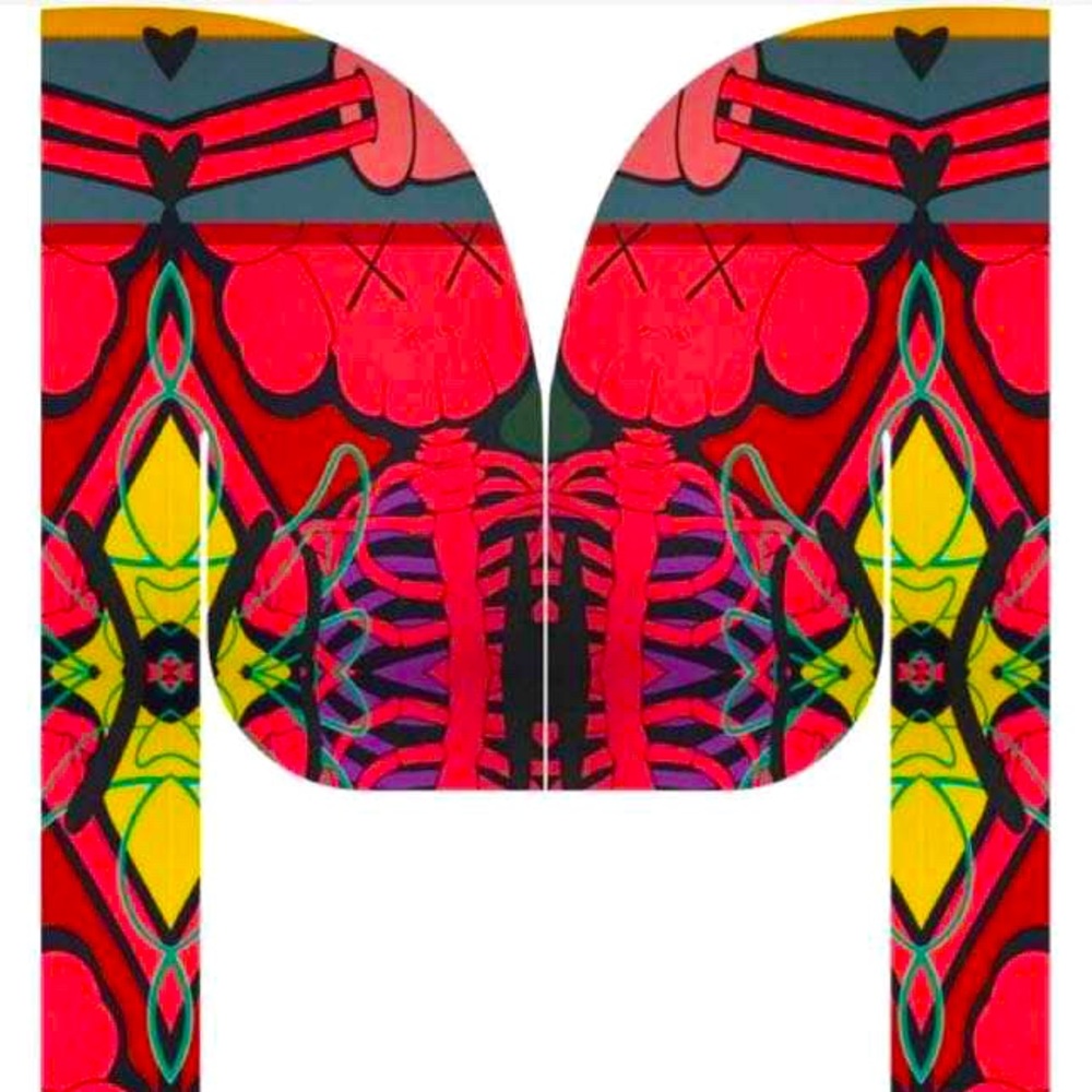 Custom inspired KAWs Durag